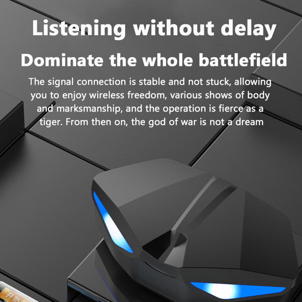M22 TWS Bluetooth 5.1 Wireless Earphone Headphone Low-delay Audio Games Headset with Charging Case M22 TWS Bluetooth 5.1 Wireless Earphone Headphone Low-delay Audio Games Headset with Charging Case